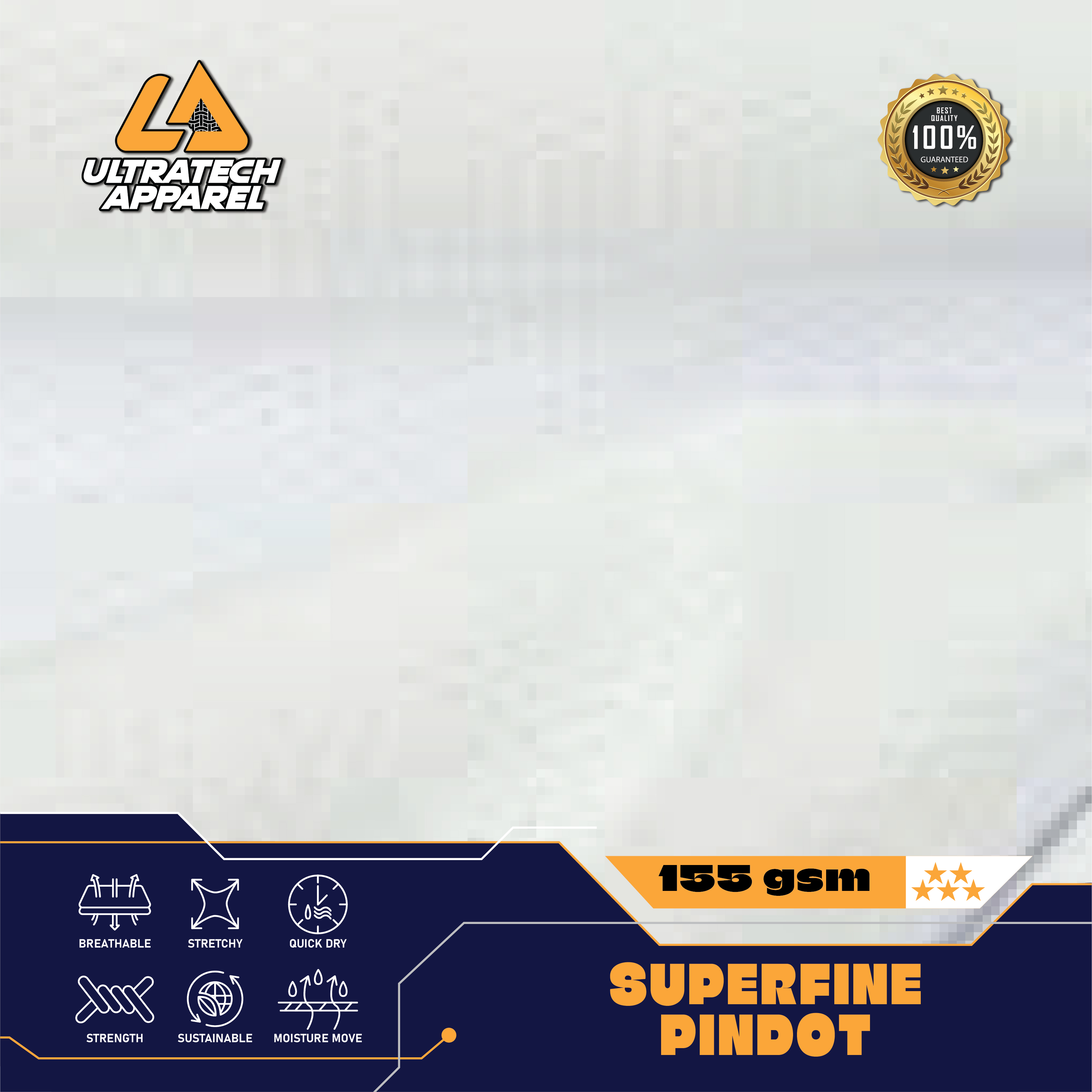 Superfine Pindot (155gsm)